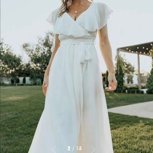 Baltic Born Katya Ruffle Maxi Dress